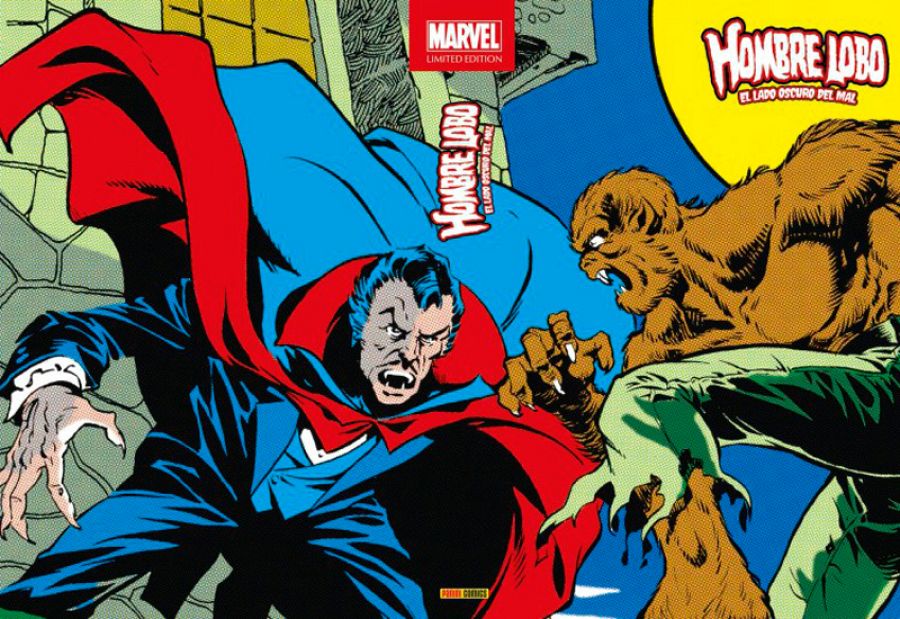 Portada del  segundo tomo de 'Marvel Limited Edition: Hombre Lobo'