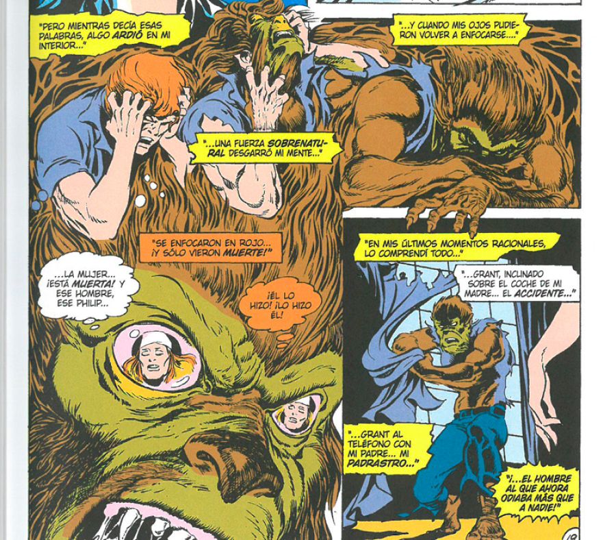 La transformación del Hombre Lobo