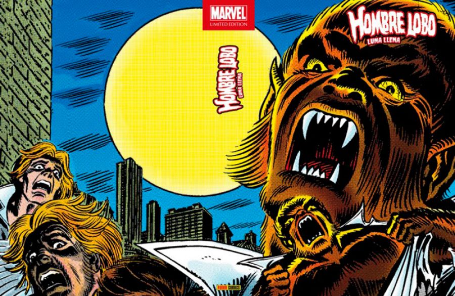 Portada de 'Marvel Limited Edition. Hombre Lobo: Luna llena'