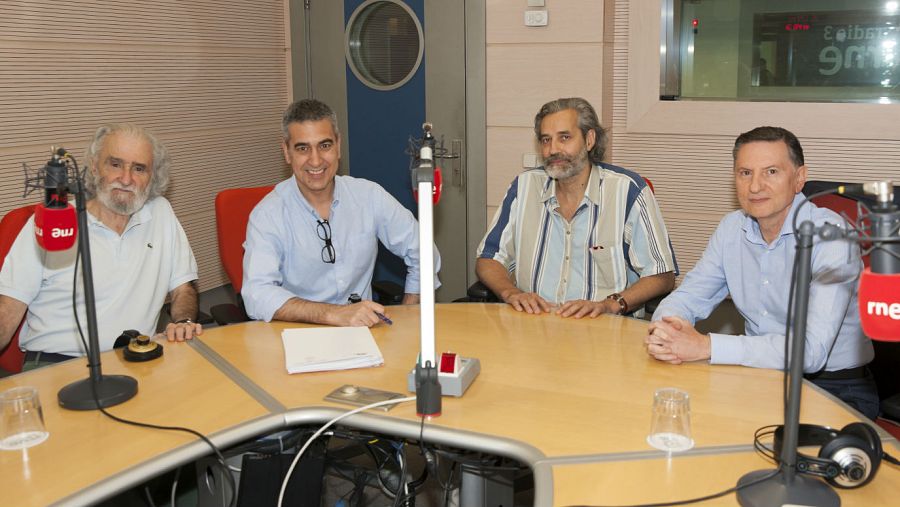 Otra imagen de nuestros últimos invitados, en Rne Madrid