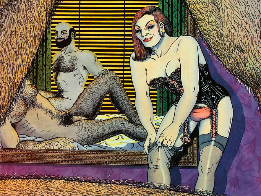 Fragmento de la portada del segundo tomo de Anarcoma