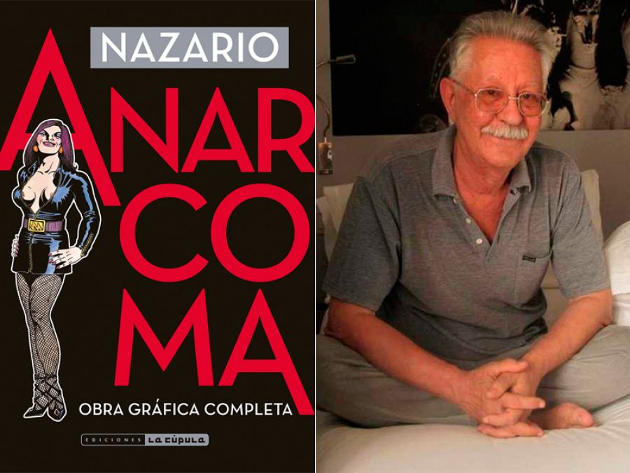 Portada de 'Anarcoma' y Nazario