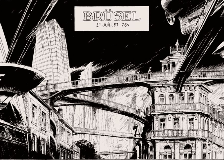 La Bruselas de Peeters y Schuiten
