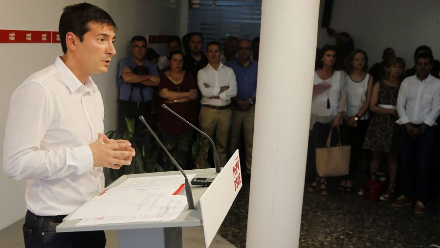 El candidato 'sanchista' a dirigir el PSPV Rafa García