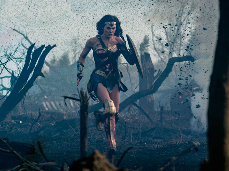 Wonder Woman en acción