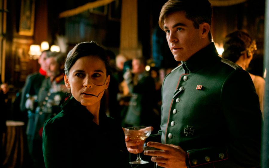 Elena Anaya y Chris Pine
