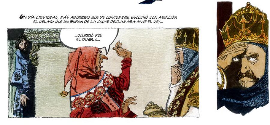 Viñetas de 'La leyenda de San Cristóbal'