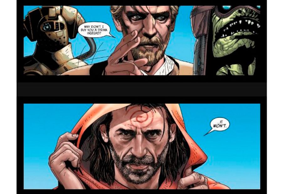 Nacho Fresneda en el cómic de 'Darth Vader'