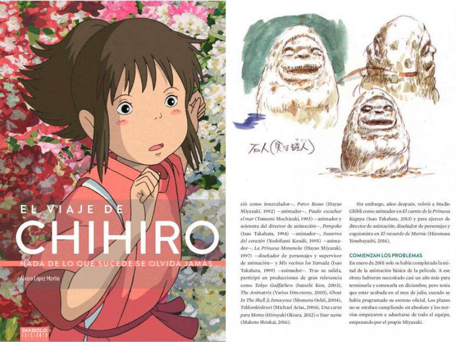 EL VIAJE DE CHIHIRO SPIRITED AWAY HAYAO MIYAZAKI ANIMACION