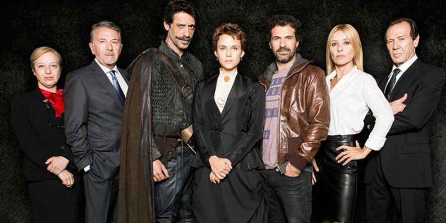 Los protagonistas de 'El Ministerio del Tiempo'