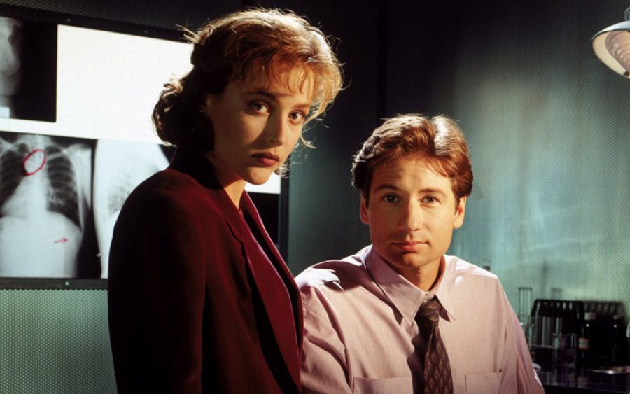 Los protagonistas de 'Expediente X'