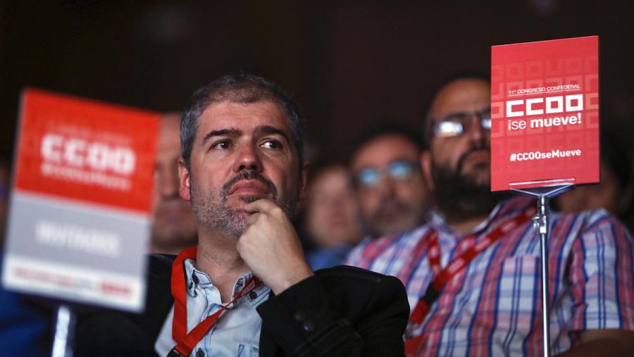 El recientemente elegido secretario general de CCOO, Unai Sordo.