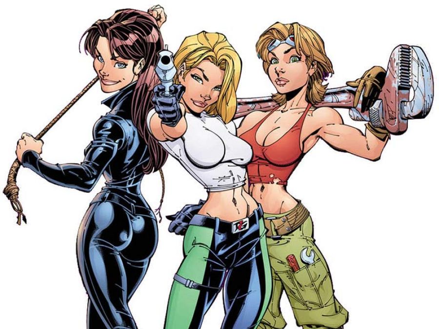 Las protagonistas de 'Danger Girl'