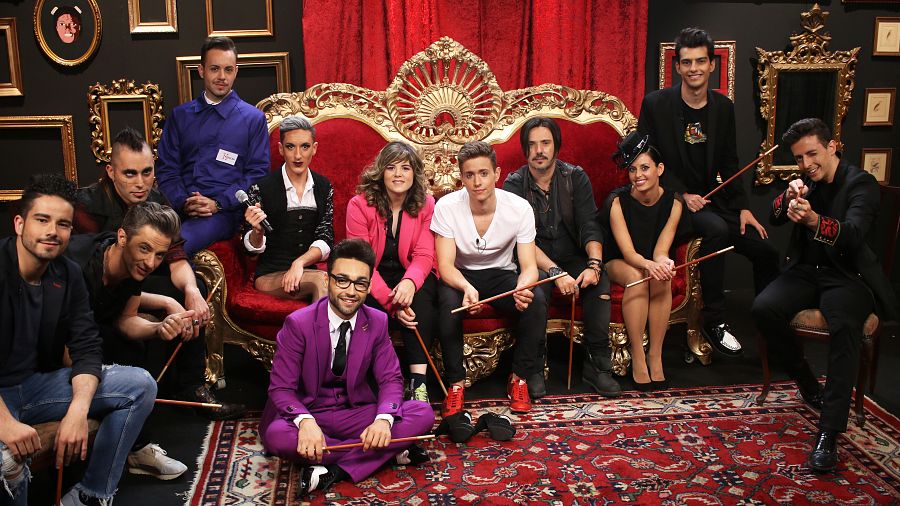 Los concursantes de 'Pura magia'