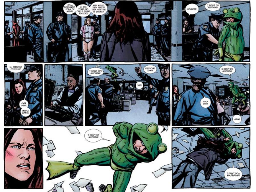 Páginas de 'Jessica Jones'