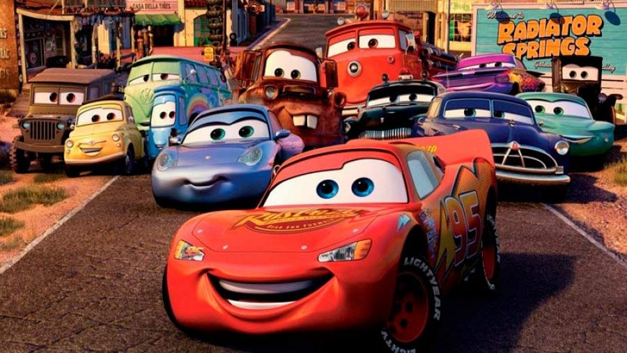 Rayo McQueen y sus amigos de Radiator Springs