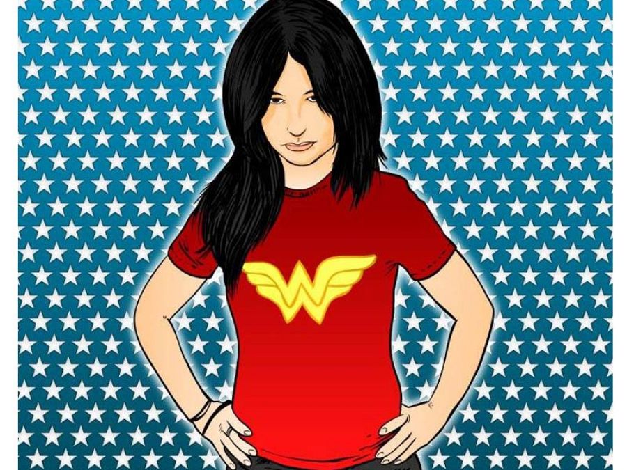 Elisa McCausland retratada por Xcar Malavida