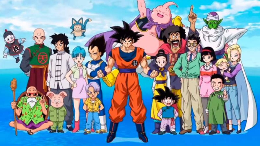 Los protagonistas de 'Dragon Ball'