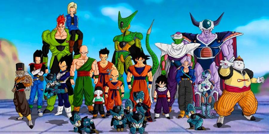 Los protagonistas de 'Dragon Ball'