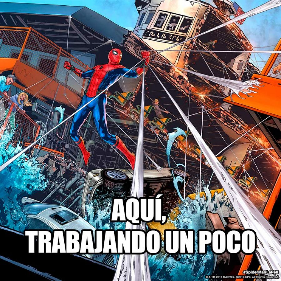 Meme de 'Spider-Man Homecoming' #SpiderManHomecoming