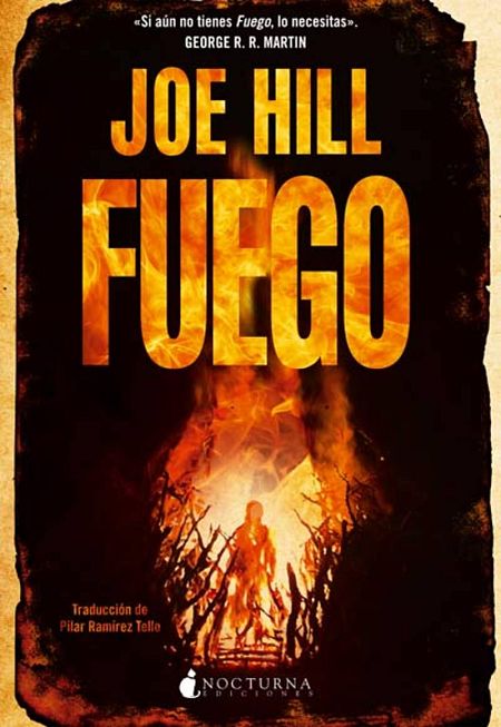 Portada de 'Fuego', de Joe Hill