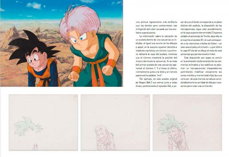 Páginas de 'El lenguaje del anime. Del papel a la pantalla'
