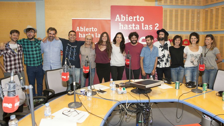 Imagen final del programa en el adiós a la banda madrileña