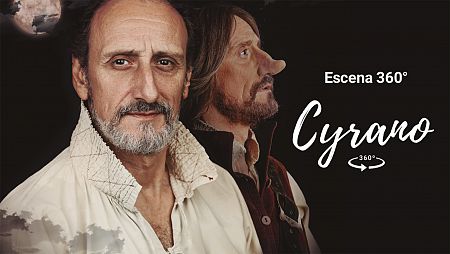 El reportaje ofrece una nueva escena en Realidad Virtual de la obra 'Cyrano de Bergerac', con José Luis Gil