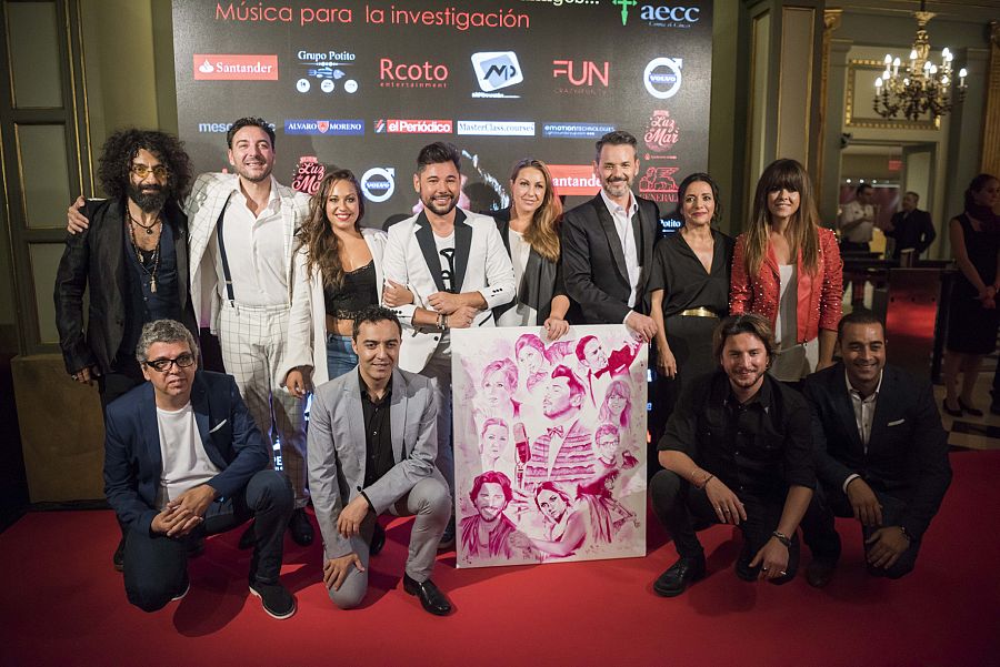 La gala 'Música para la investigación'  contó con la participación de artistas como  Niña Pastori, Pedro Guerra, Manuel Carrasco o Vanesa Martín