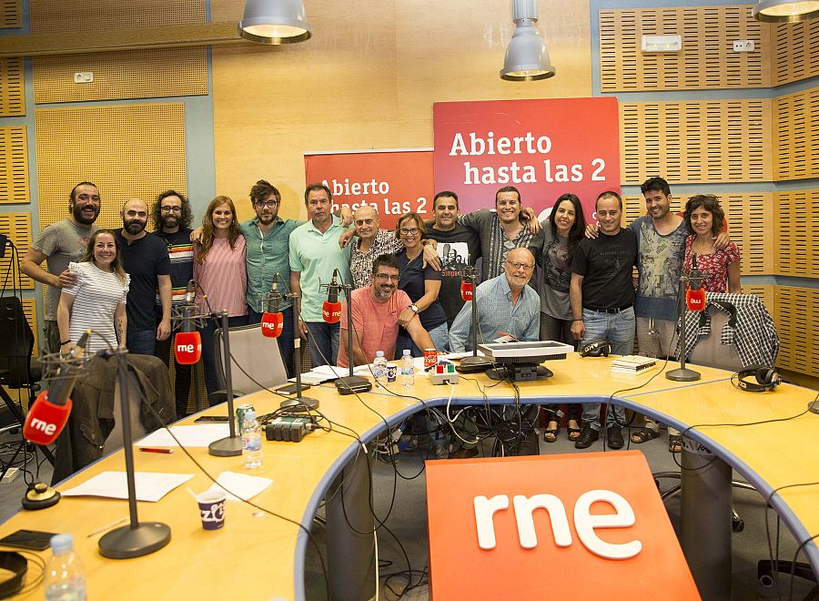 Imagen final del último programa de la temporada, siempre en buena compañía