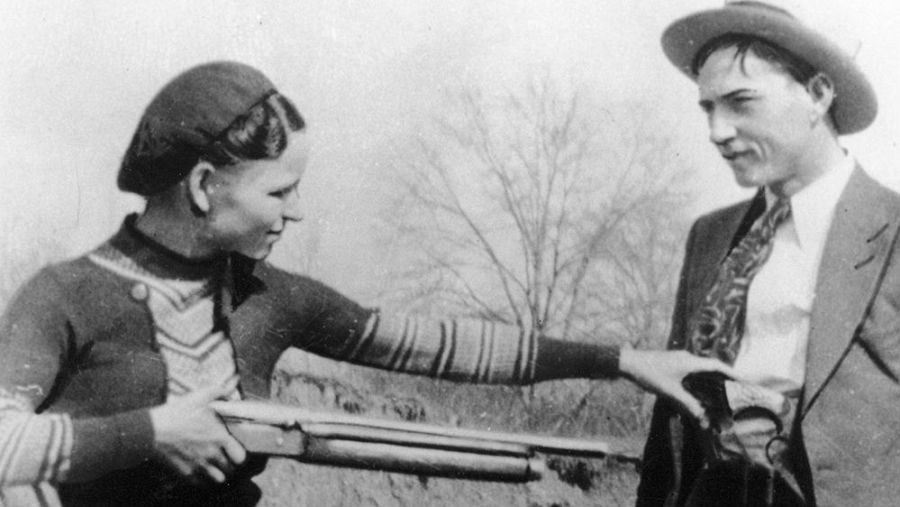 Bonnie & Clyde protagonizaron atracos y asesinatos durante años