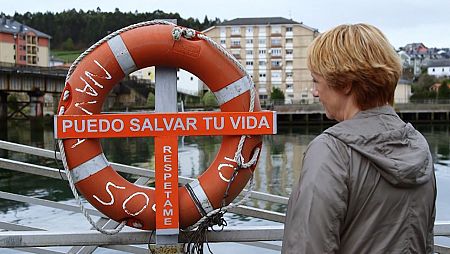 Blanca Portillo se acerca a conocer el mundo del salvamento marítimo