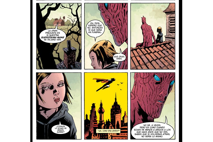 Viñetas de 'Black Hammer'