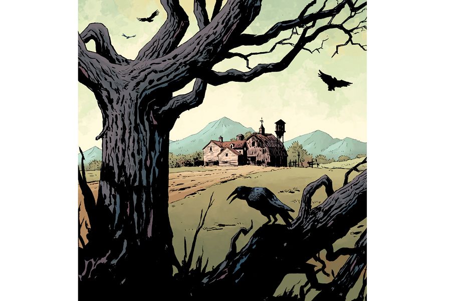 Viñeta de 'Black Hammer'