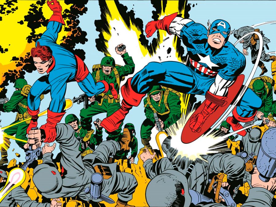 El Capitán América de Jack Kirby