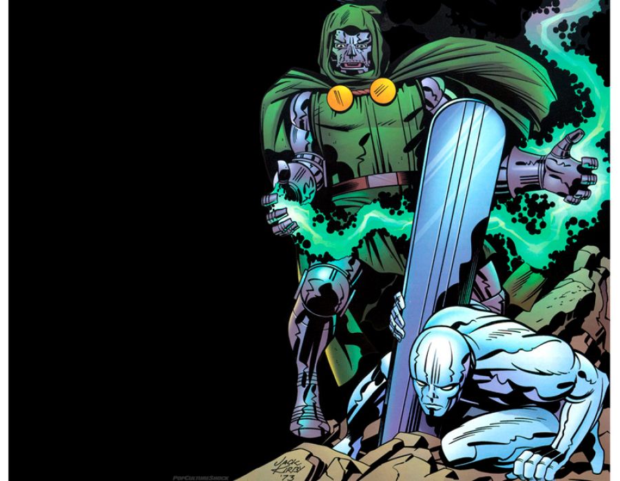 El Doctor Muerte y Estela Plateada, dos de las grandes creaciones de Jack Kirby