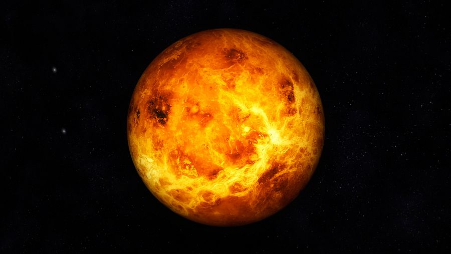 Venus es el segundo planeta del sistema solar
