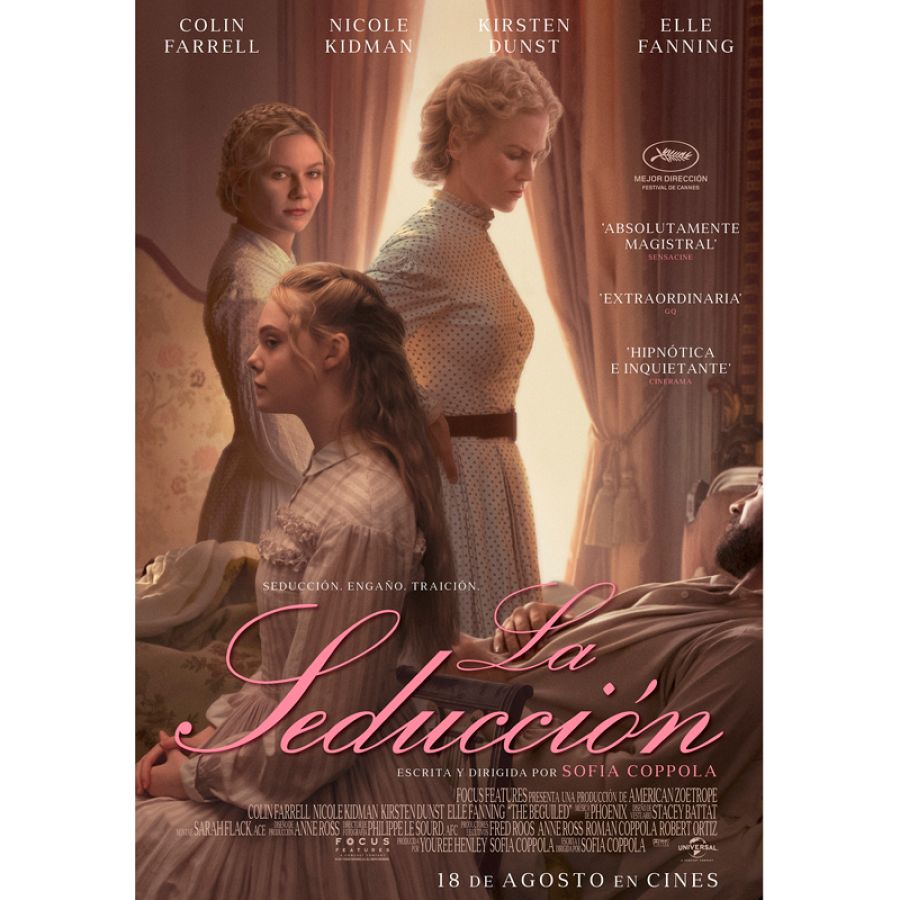 Cartel de 'La seducción'
