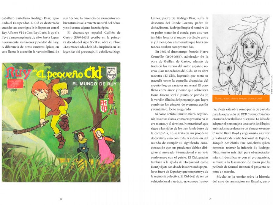Páginas del libro 'Gnomos, naranjitos y mosqueperros. La vuelta al mundo en dibujos animados'