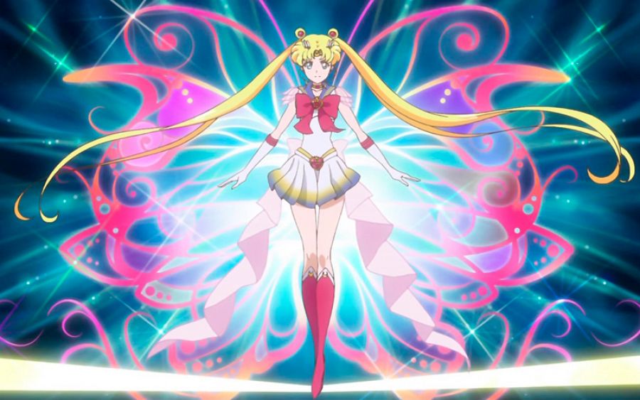 Una de las transformaciones de 'Sailor Moon'