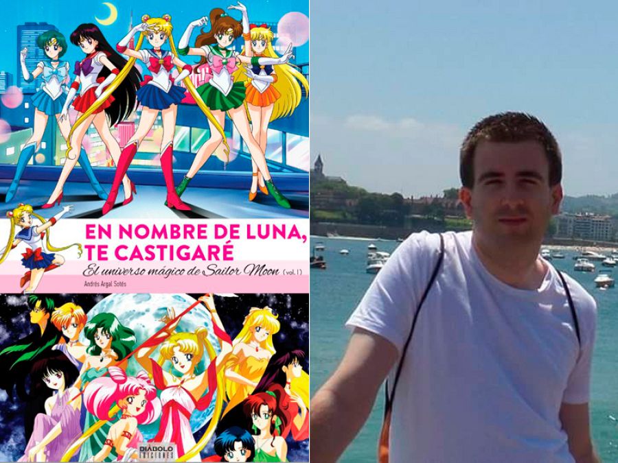 Portada del libro y su autor, Andrés Argal