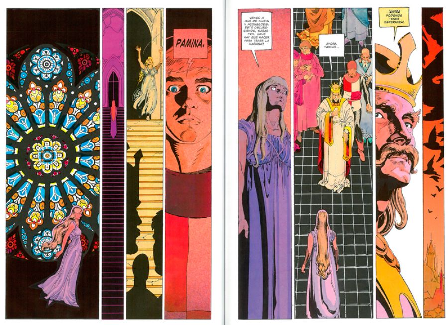 Páginas de 'La flauta mágica'