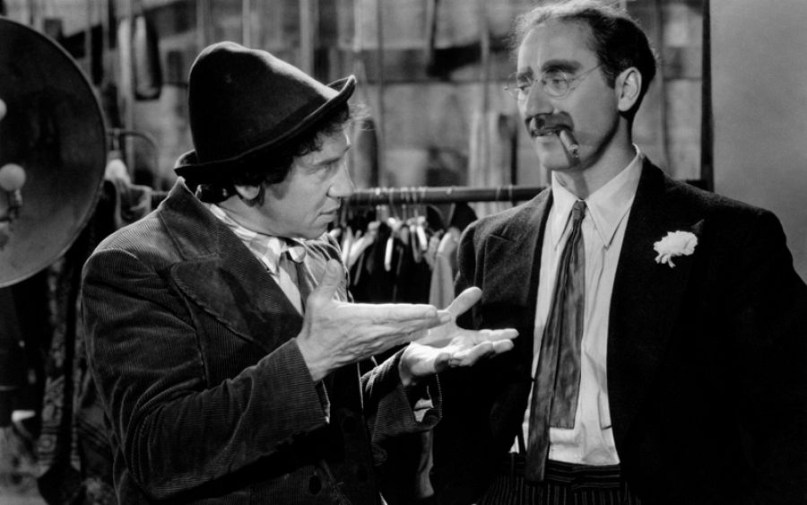 Groucho y su hermano Zepo