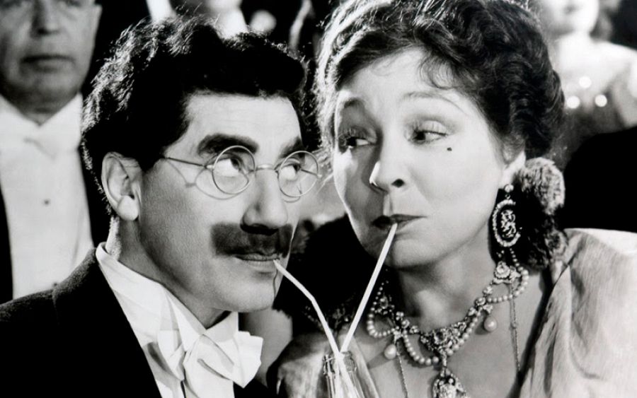 Groucho y Margaret Dumont