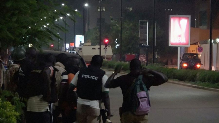 Imagen del lugar donde se ha producido el ataque en Burkina Faso