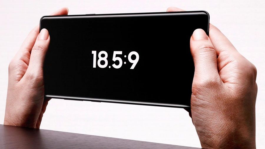 La relación de aspecto de la pantalla del último terminal de Samsung es 18.5:9.
