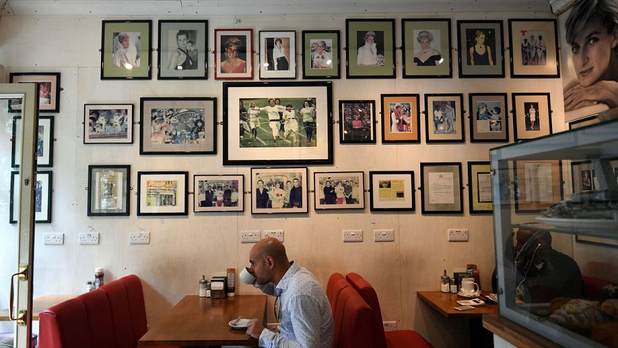 El Café Diana de Londres mantiene vivo el recuerdo de la princesa