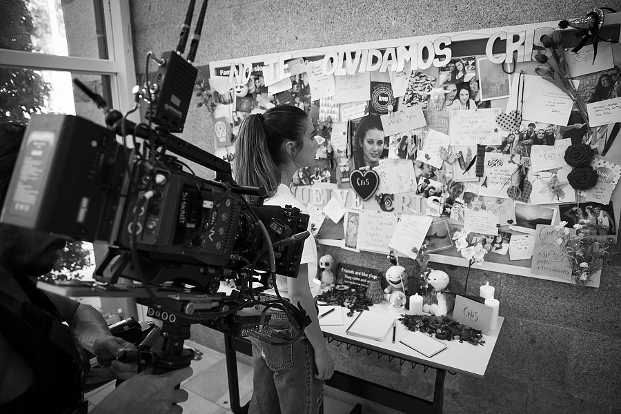 María Pedraza interpreta a una chica desaparecida y a una nueva alumna de instituto