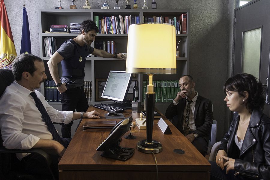 Imagen del rodaje de 'Estoy vivo'