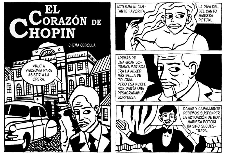 Viñetas de Chema Cebolla